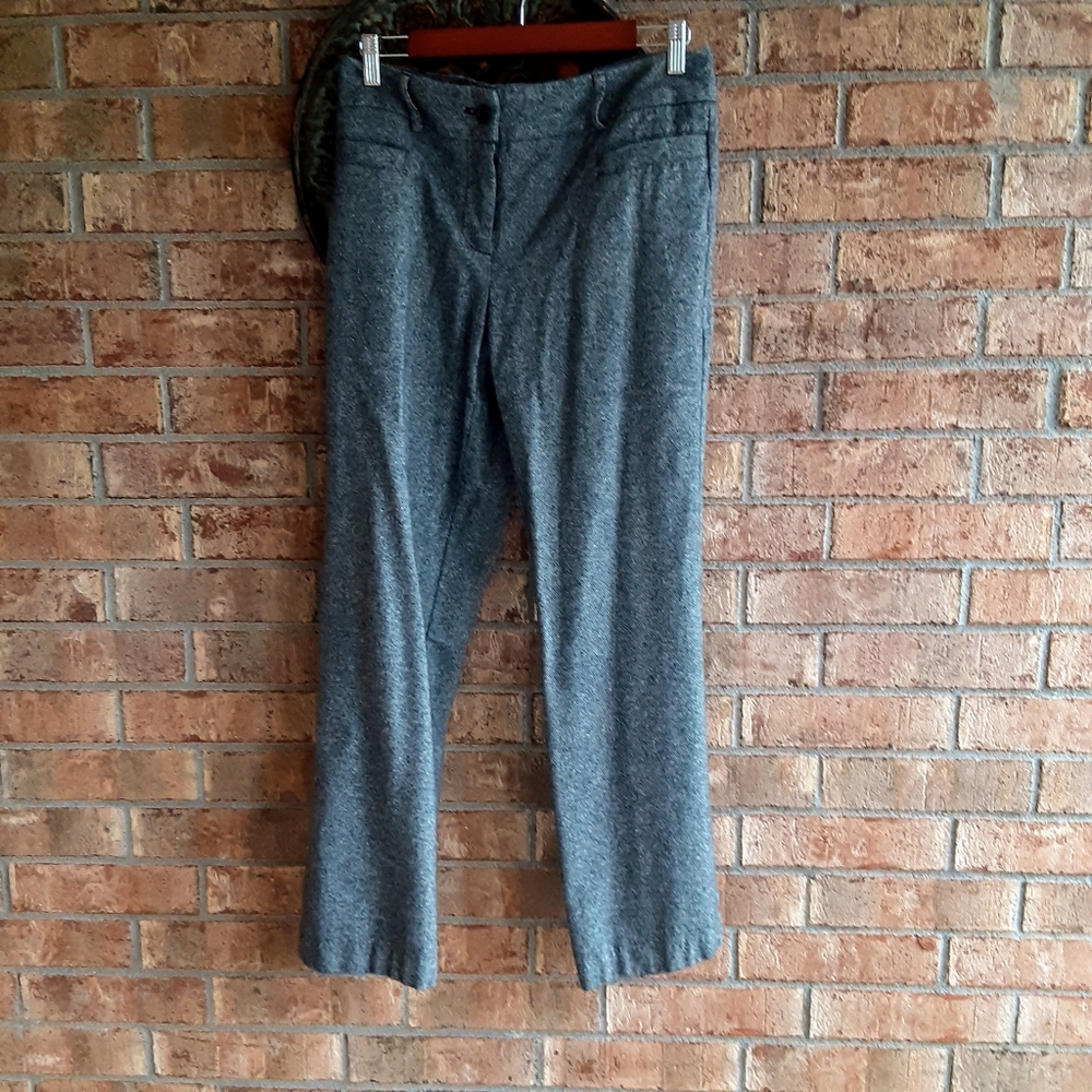 Trixie + Lulu Heathered Gray Trouser Pants